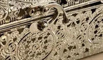 Royal Silver Filigree Tissue Box – Luxury Chrome Décor Piece